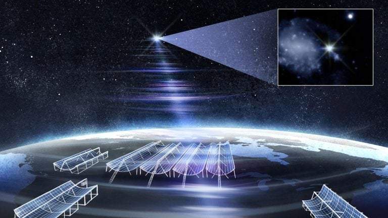 Image from: A Powerful Radio Signal Traveled 130 Million Light-Years, Astronomers May Finally Know What Produced It