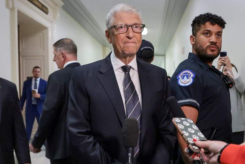 Image from: Bill Gates admits to several affairs in brutal Epstein grilling