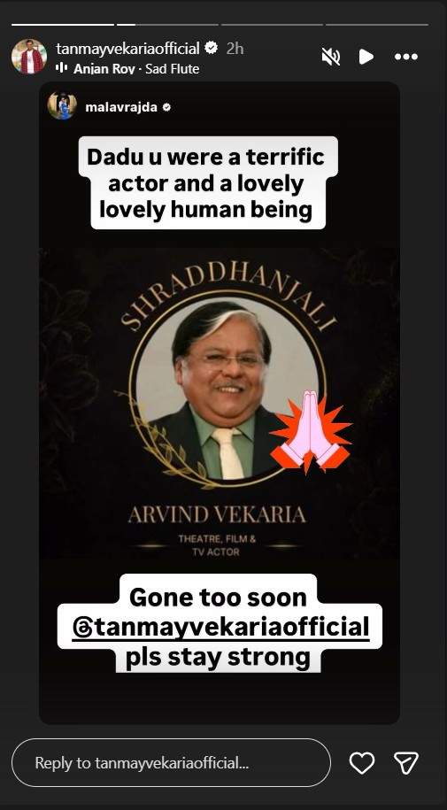 Image from: Veteran Gujarati actor and theatre personality Arvind Vekaria passes away, CINTAA pays tribute