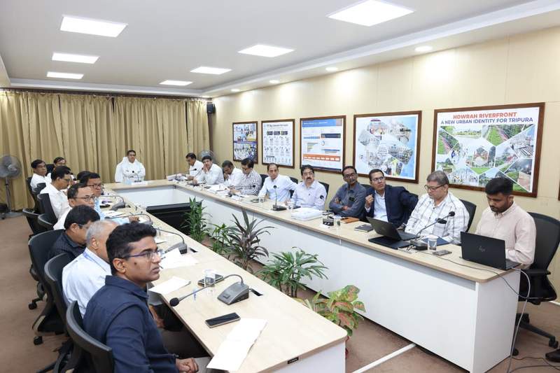 Image from: Tripura CM Manik Saha stresses sustainable water resource strategy, reviews Gomati River project for Agartala