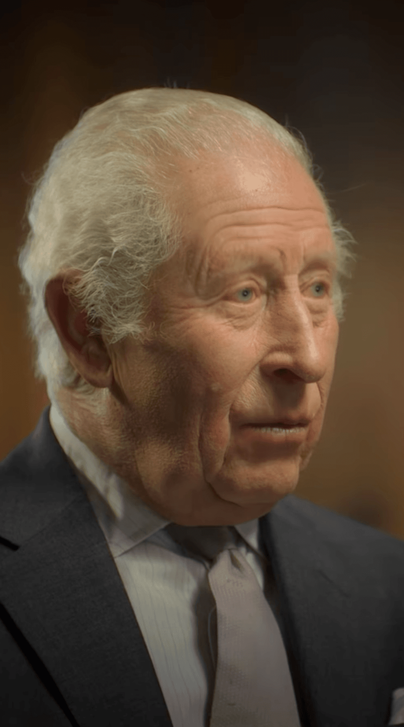 Image from: Buckingham Palace releases footage of 21-year-old King to mark London Climate Action Week