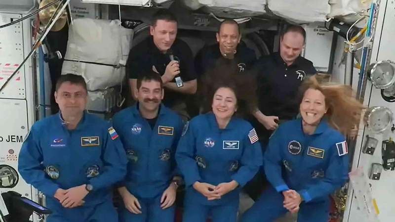 Image from: Cracks in the International Space Station are causing air leaks – how much longer can it remain habitable?
