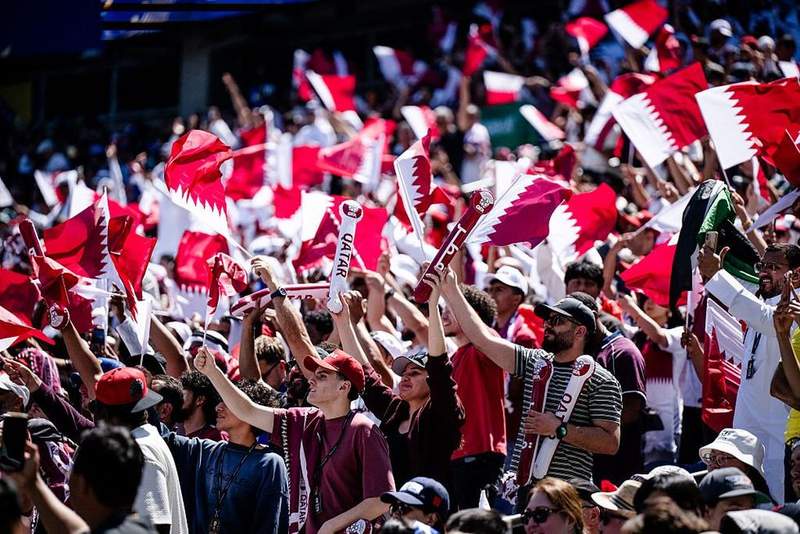 Image from: Qatar paying fans to support nation at the World Cup despite 'never having watched a football game'