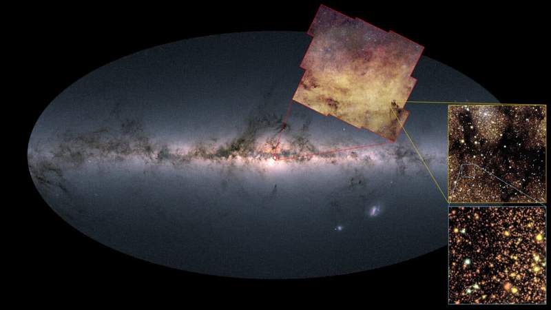 Image from: This Telescope Just Captured 60 Million Stars in the Milky Way’s Core, Creating the Most Detailed Close-Up Ever Taken
