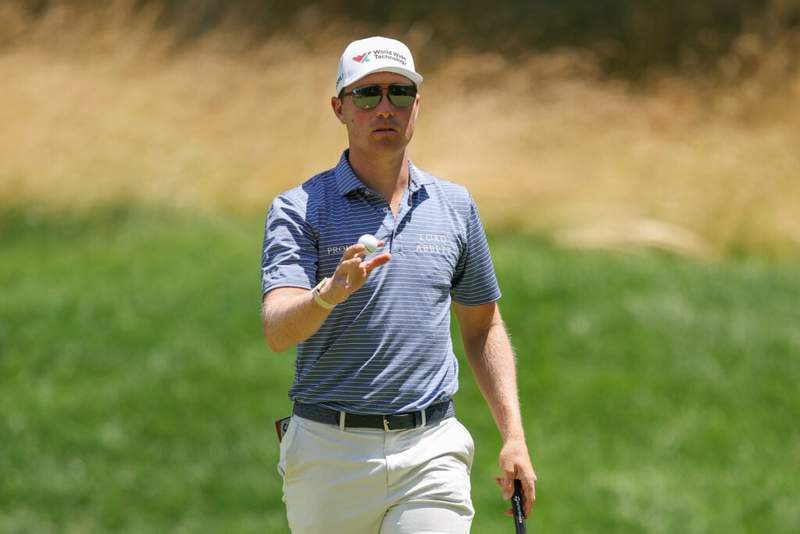 Image from: Ben Griffin says what he thought of playing with Ludvig Aberg in the first round of the Travelers Championship