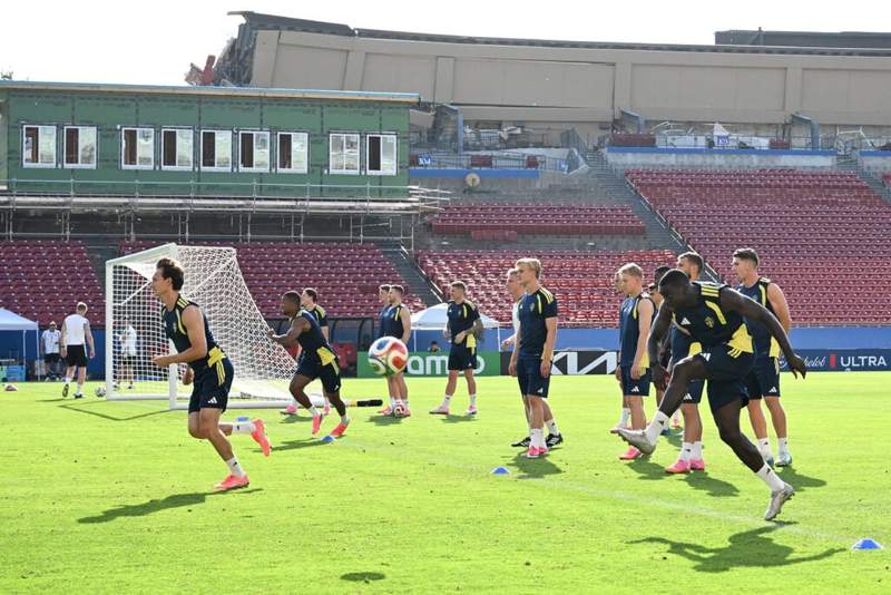 Image from: World Cup team’s training camp mangled after explosive device ‘goes’ wrong’