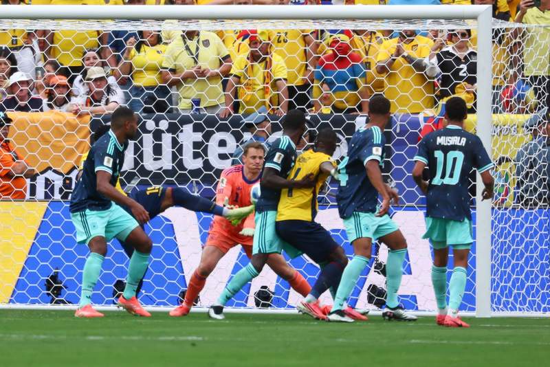Image from: Ecuador beat already-qualified Germany to progress, Ivorians through