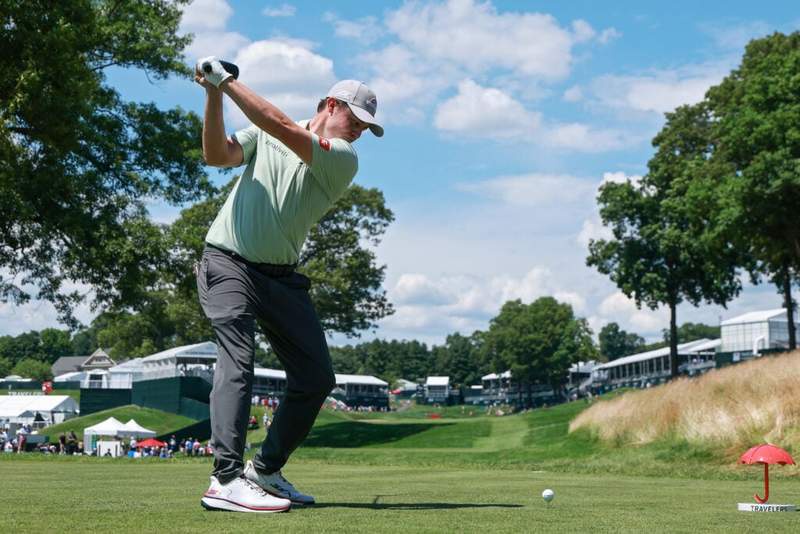 Image from: Matt Fitzpatrick says what led to him missing just one fairway during round one at the Travelers Championship