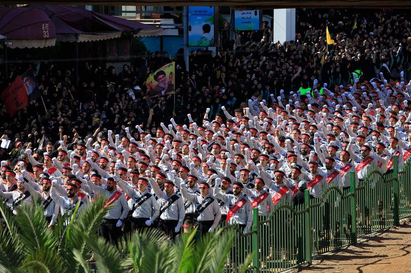 Image from: Thousands mark Ashura in Lebanon amid tensions with Israel