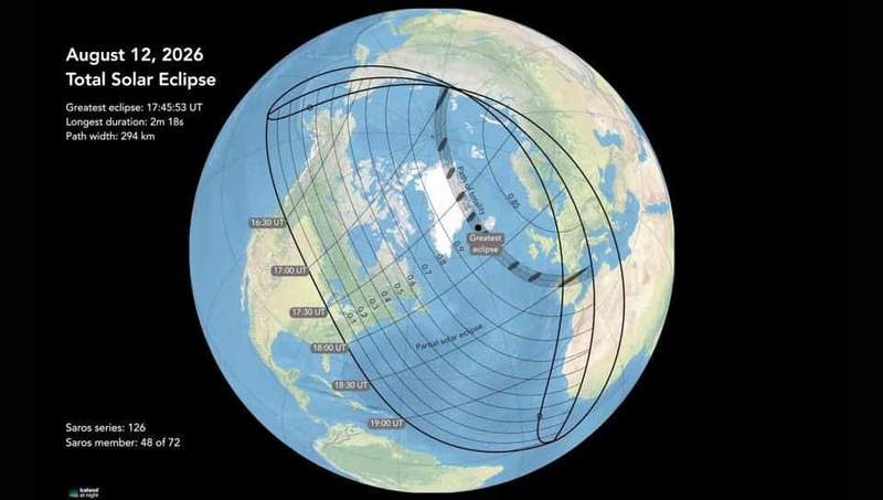 Image from: A 5,133-Mile Shadow Will Sweep Across Earth in 50 Days, Here’s Where to See the Total Solar Eclipse