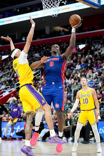 Image from: Lakers target Jalen Duren might be sign-and-traded by Pistons after extension talks stall