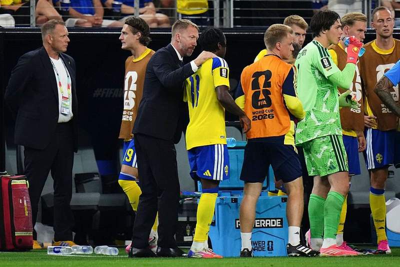 Image from: Sweden star goes viral after misunderstanding following World Cup Match