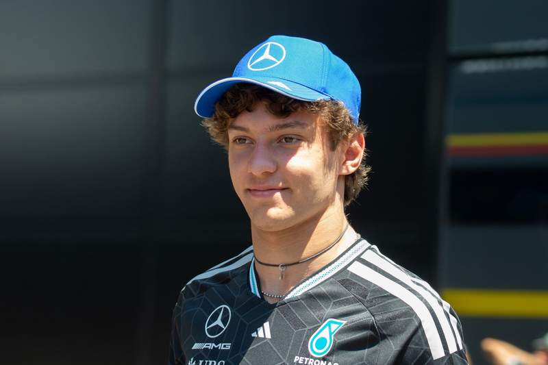 Image from: Antonelli tops Austria GP practices as Mercedes dominate in the heat