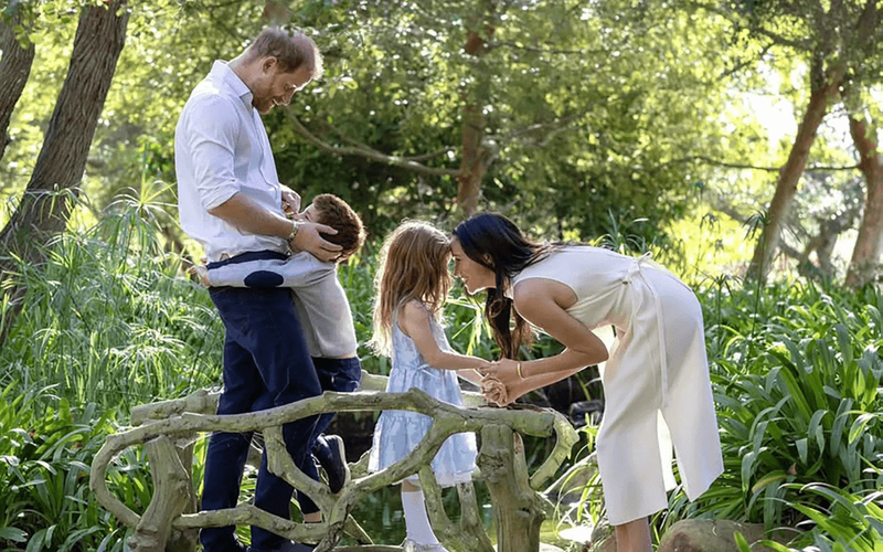 Image from: No public role for Archie and Lilibet as Harry and Meghan bring children to UK for rare visit