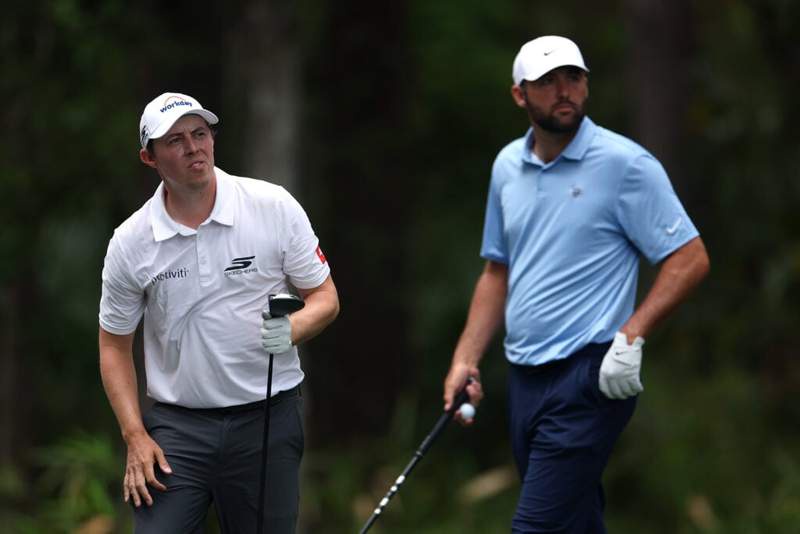 Image from: Matt Fitzpatrick makes statement about Scottie Scheffler after shooting 64 at the Travelers