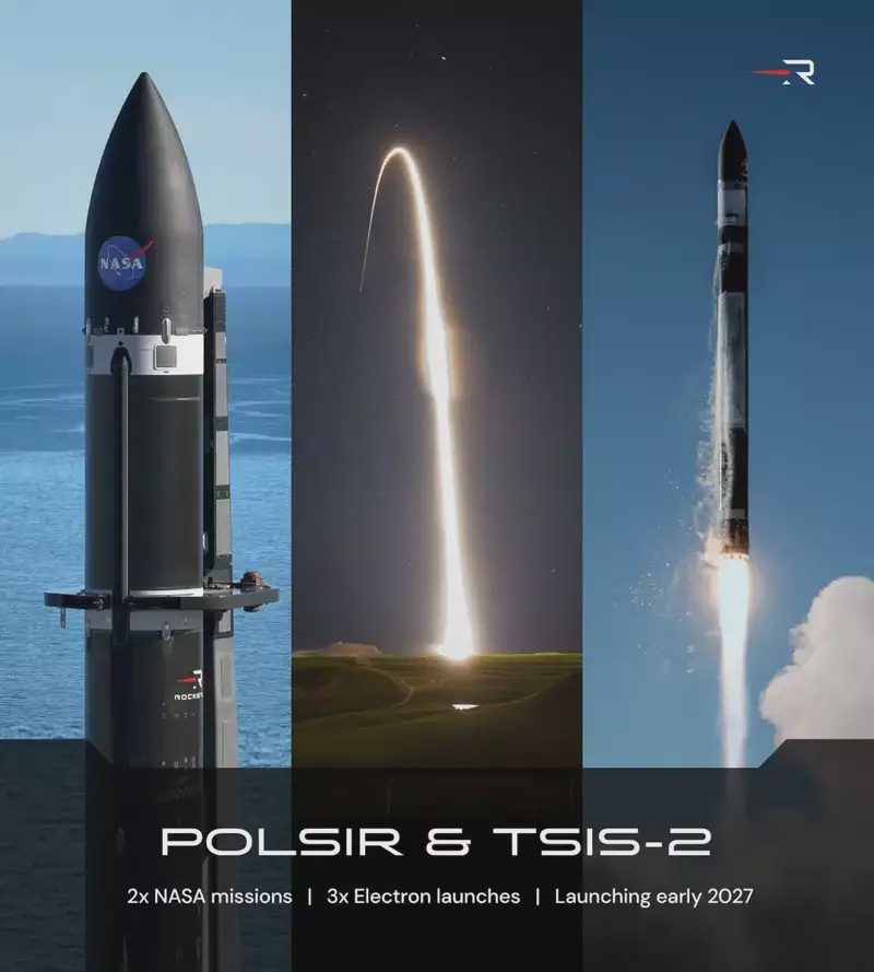 Image from: NASA Turns To Rocket Lab For Dual Space Missions Set To Transform Climate And Solar Research