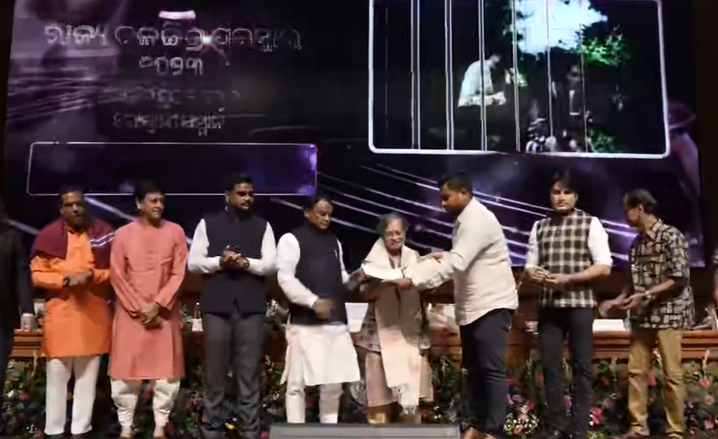 Image from: Odisha CM Mohan Charan Majhi honours film personalities at 35th and 36th State Film awards