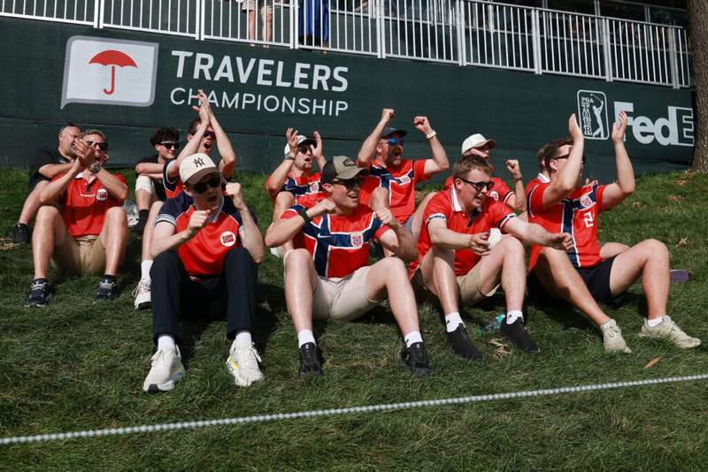 Image from: How the World Cup in America has massively helped Viktor Hovland on the PGA Tour