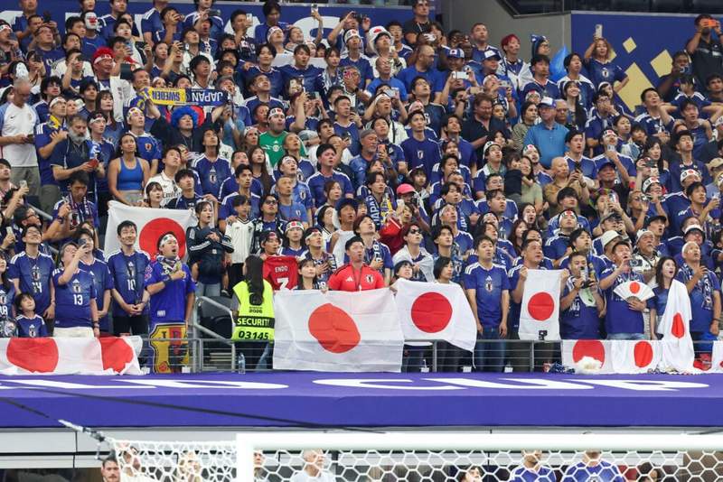 Image from: ‘You have a big heart’: Japan soccer fan heaps praise on Texas after visiting for World Cup