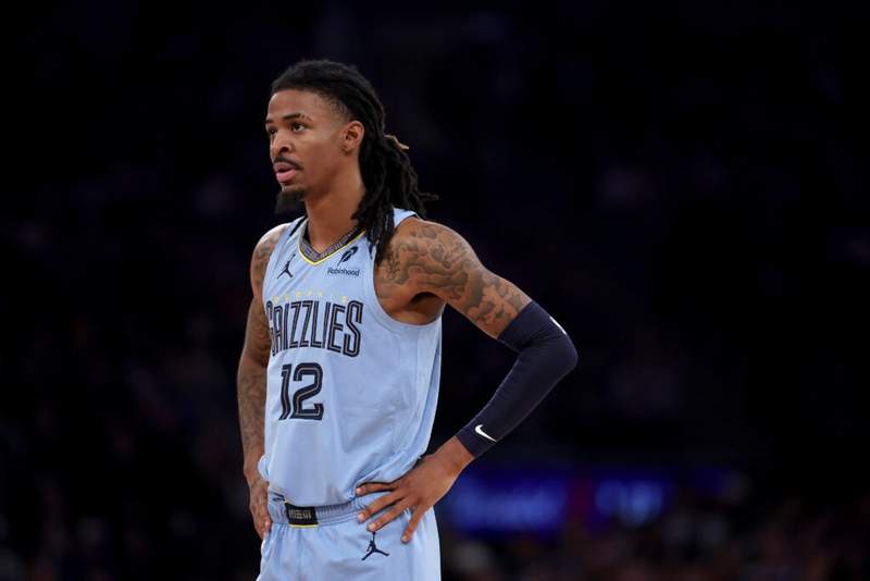 Image from: Ja Morant is ‘flagrantly available’ in trade discussions as Grizzlies struggle to create interest