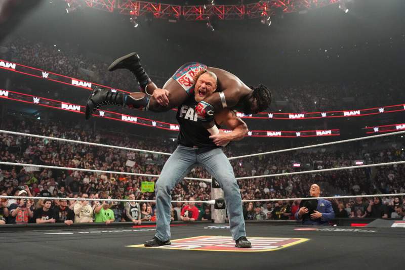 Image from: How WWE can use Brock Lesnar to crown Oba Femi as their new champion at SummerSlam