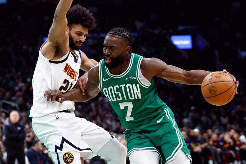 Image from: Bill Simmons thinks Denver Nuggets could trade for Jaylen Brown as Nikola Jokic’s new co-star
