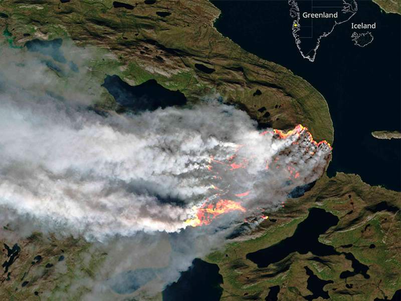 Image from: ‘This was something new’: what people in Greenland told us about learning to live with wildfires