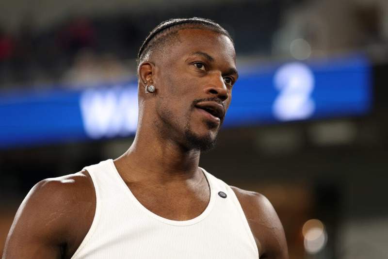Image from: Jimmy Butler names his price for shirt number after Warriors rookie makes request