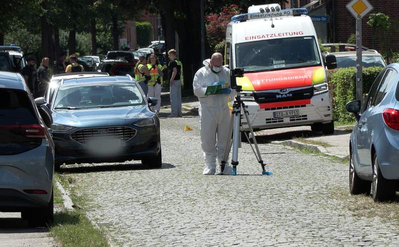 Image from: German police suspect custody battle behind shooting that killed six
