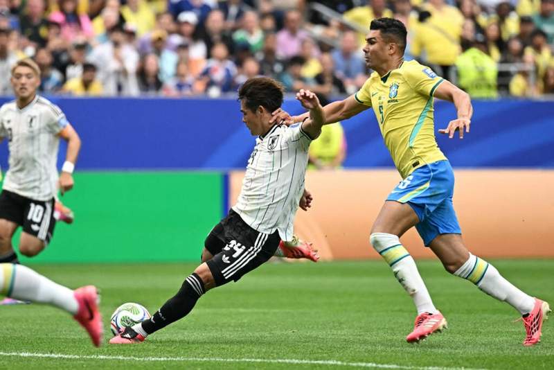 Image from: How FIFA decide what colour kits teams wear at the World Cup as fans complain about clash in Brazil vs Japan