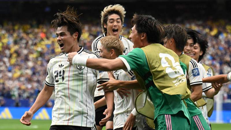 Image from: World Cup 2026: Brazil down Japan with last-gasp Martinelli goal to reach last 16
