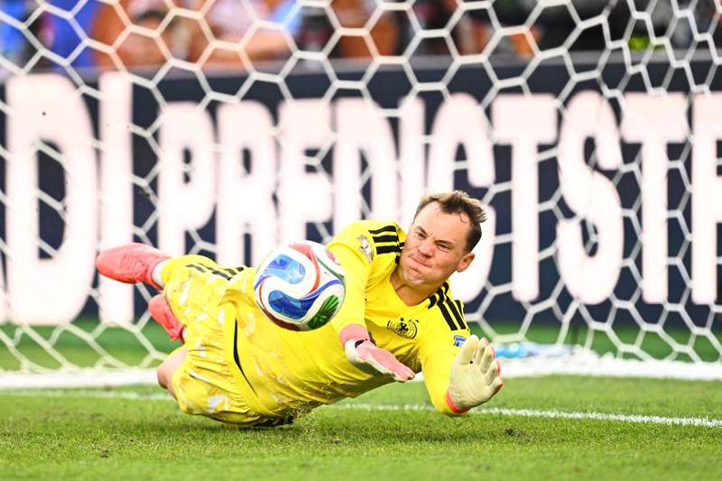 Image from: Dire Germany beaten on penalties by Paraguay after goal chalked off