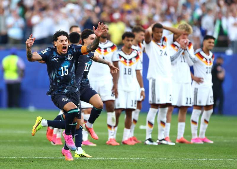 Image from: Germany’s penalty shootout at the FIFA World Cup suffers huge blow after shock loss to Paraguay