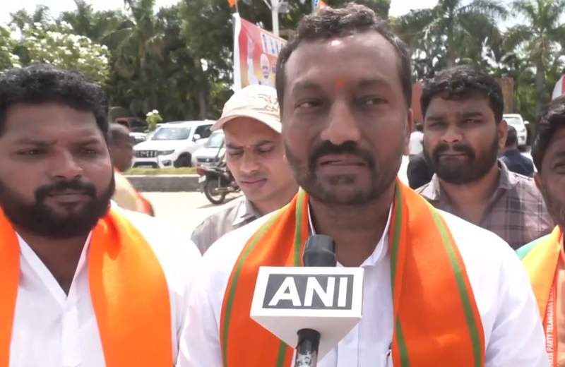 Image from: "Sending jitters to Congress as well as BRS": NV Subash on Nitin Nabin's Telangana visit