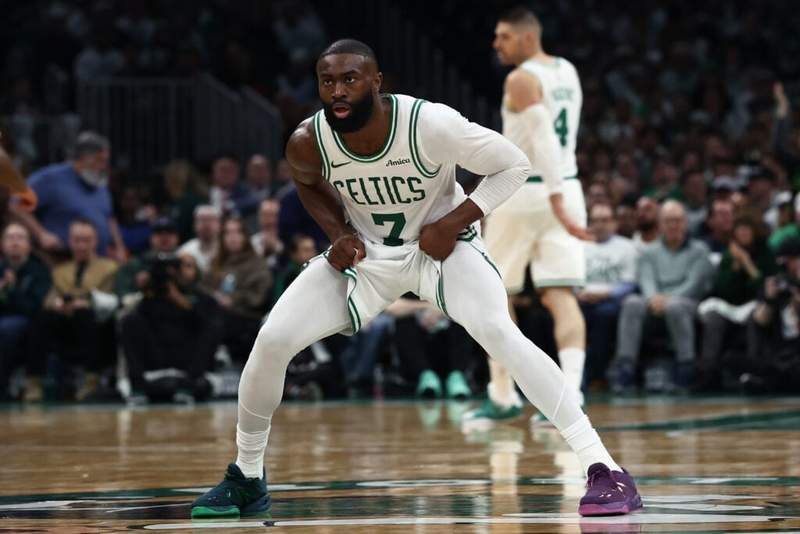 Image from: Jaylen Brown cryptically likes Instagram comment that urges Boston Celtics to trade him