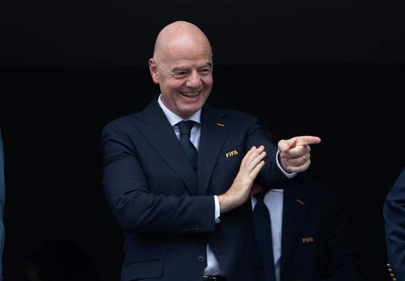Image from: FIFA urged to investigate Gianni Infantino over Donald Trump Peace Prize