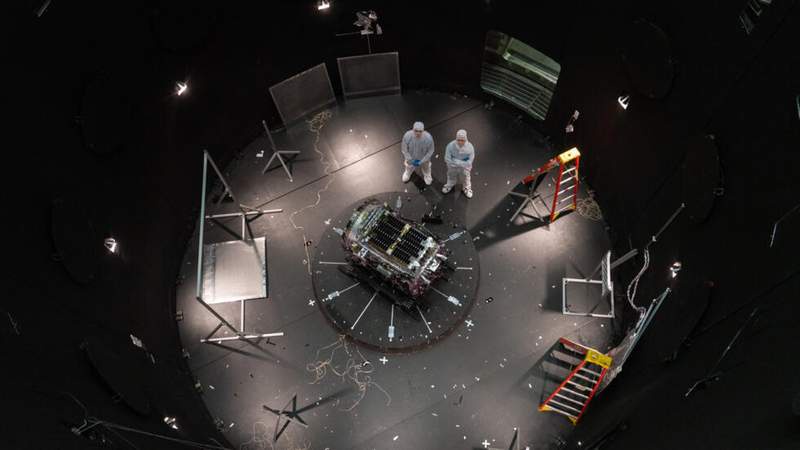 Image from: NASA robot rescue mission sets sights on a space telescope plummeting to Earth