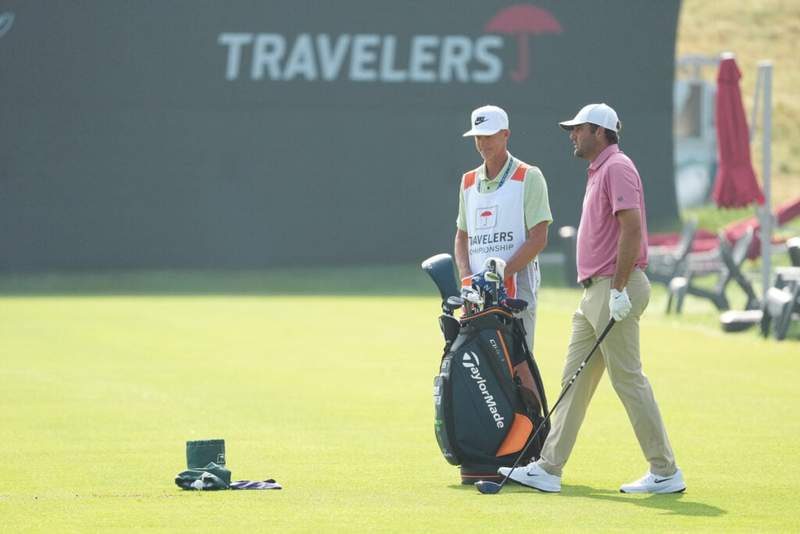 Image from: What Scottie Scheffler did on the driving range before playoff with Viktor Hovland described as ‘interesting’