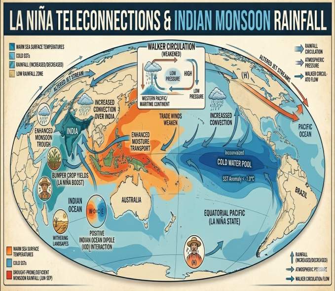 Image from: How El Niño and La Niña shape Punjab’s monsoon rain patterns