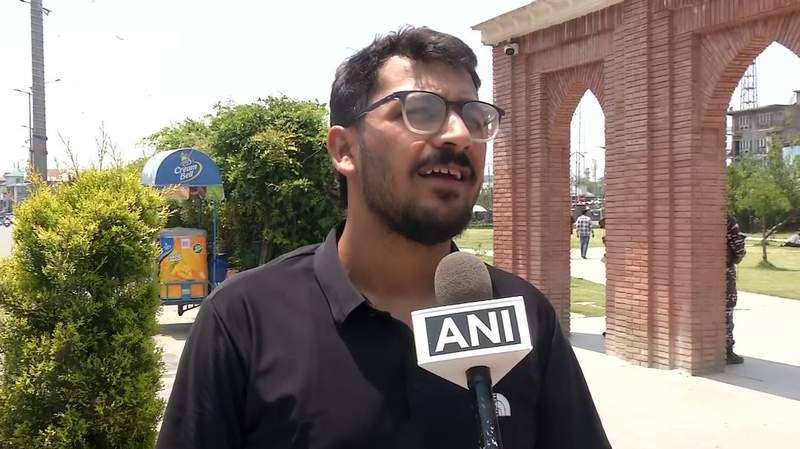 Image from: J-K: Heat wave continues across Kashmir valley, prolonged dry spell raises concerns