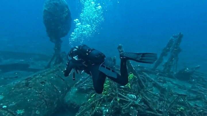Image from: During A Routine Pipeline Project, Workers Accidentally Uncovered An 18th-century Wooden Shipwreck Hidden Beneath The Seabed In Croatia