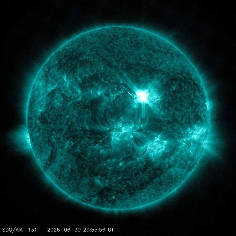Image from: The Sun Just Unleashed A Powerful X-Class Flare As Solar Activity Continues To Intensify