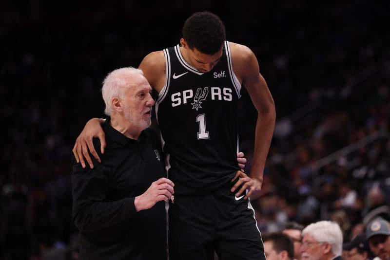 Image from: The beautiful gesture from Gregg Popovich that earned Victor Wembanyama’s trust