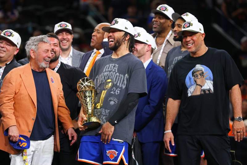 Image from: The New York Knicks stars who have been invited to Taylor Swift and Travis Kelce’s wedding at MSG