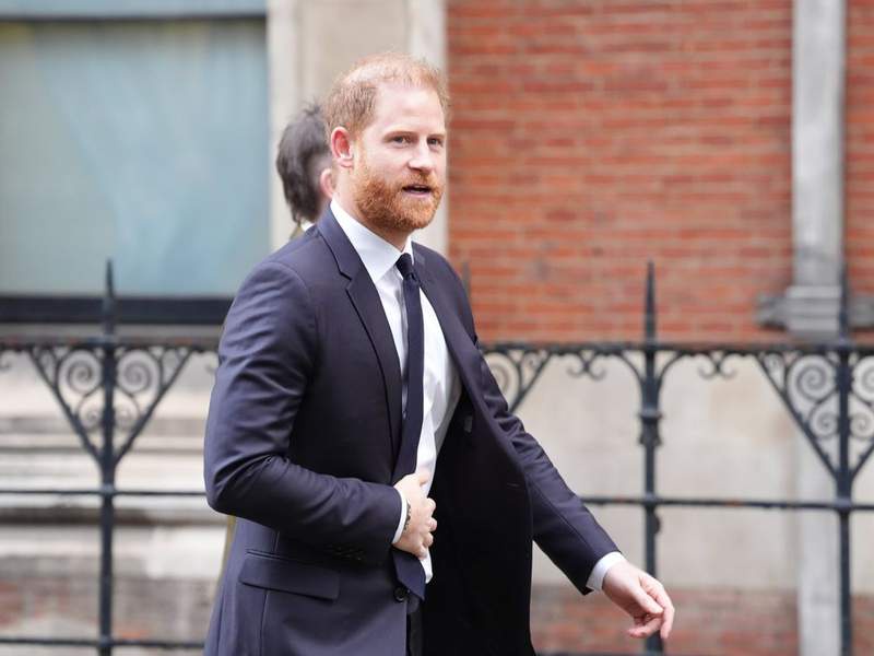 Image from: Harry to discover verdict of legal battle during visit to UK with loser facing bill worth millions