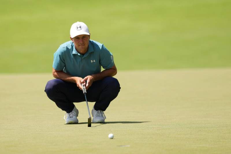 Image from: Jordan Spieth told he has an issue with his putting and given simple solution to fix it