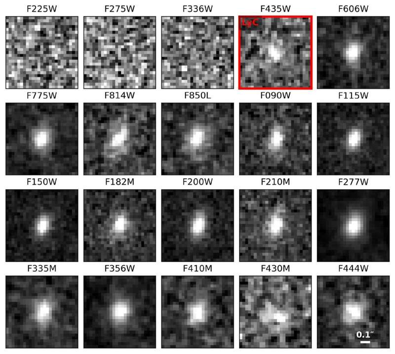 Image from: Hubble Finds Compact Starburst Galaxy That Helped Transform the Early Universe