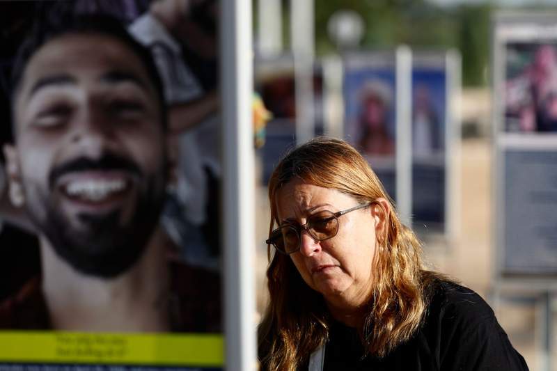 Image from: Israel marks 1,000 days since Hamas attacks with vigils and protests