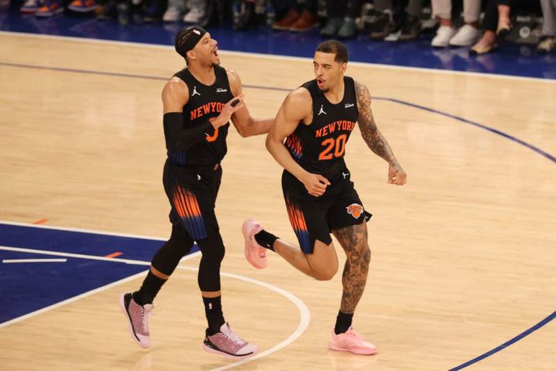 Image from: Knicks star Josh Hart exposes ‘fake news’ about Taylor Swift and Travis Kelce’s wedding