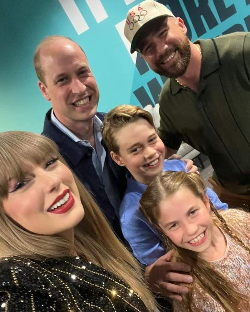 Image from: Travis Kelce reveals Prince William as special podcast guest just hours before his wedding